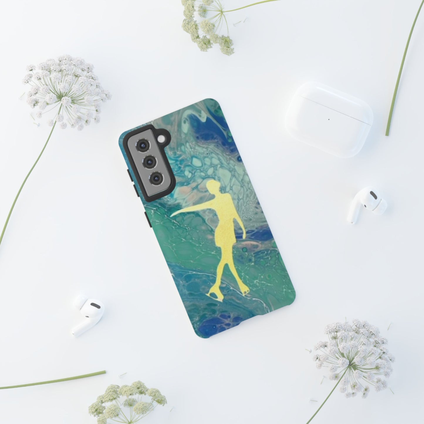 Figure skating phone cases