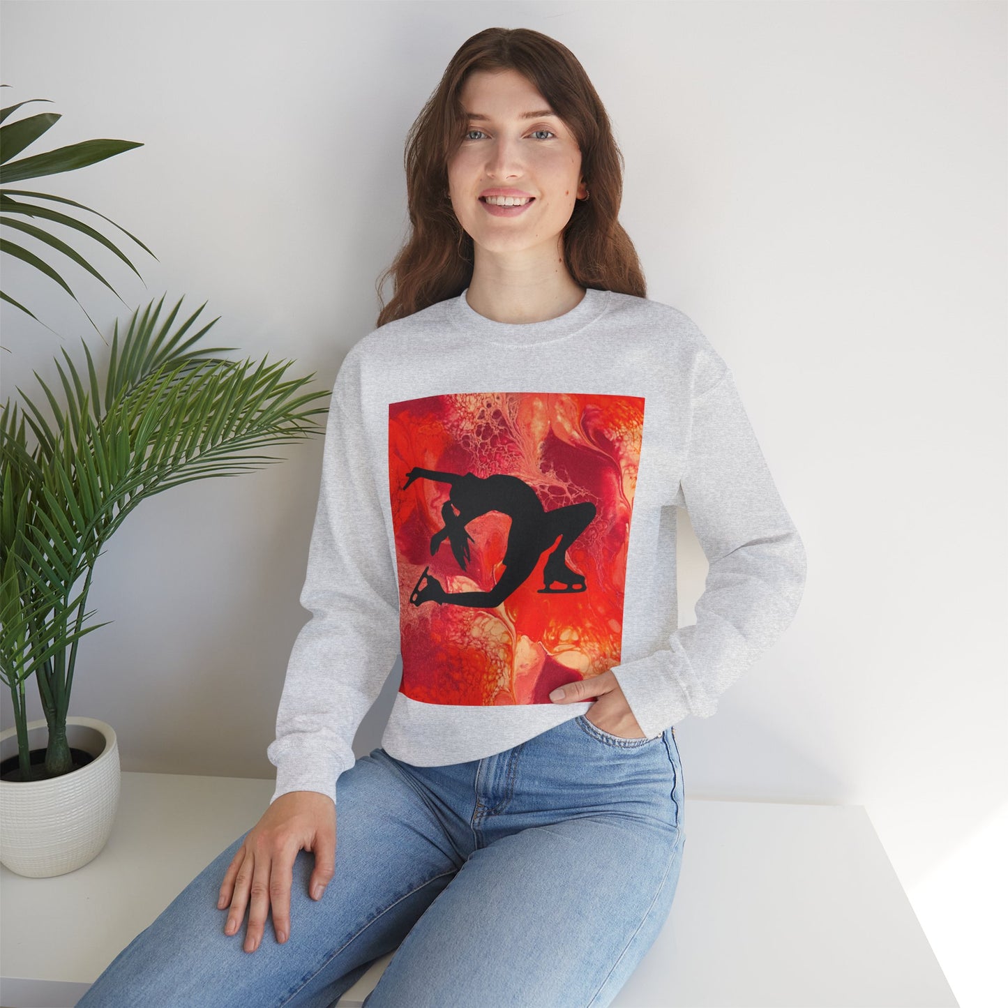 Unisex Figure Skating Crewneck Sweatshirt