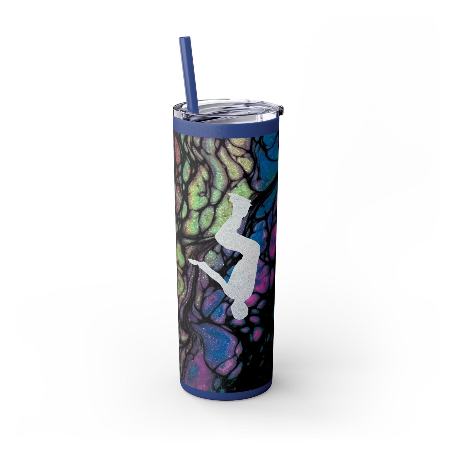 Figure Skating Tumbler,  20oz with straw