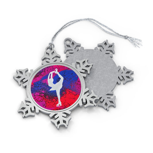 Pewter Snowflake Ornament