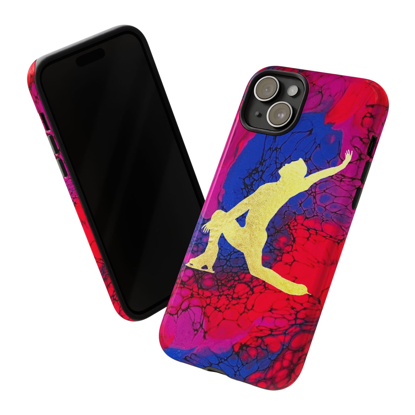 Figure skating phone cases