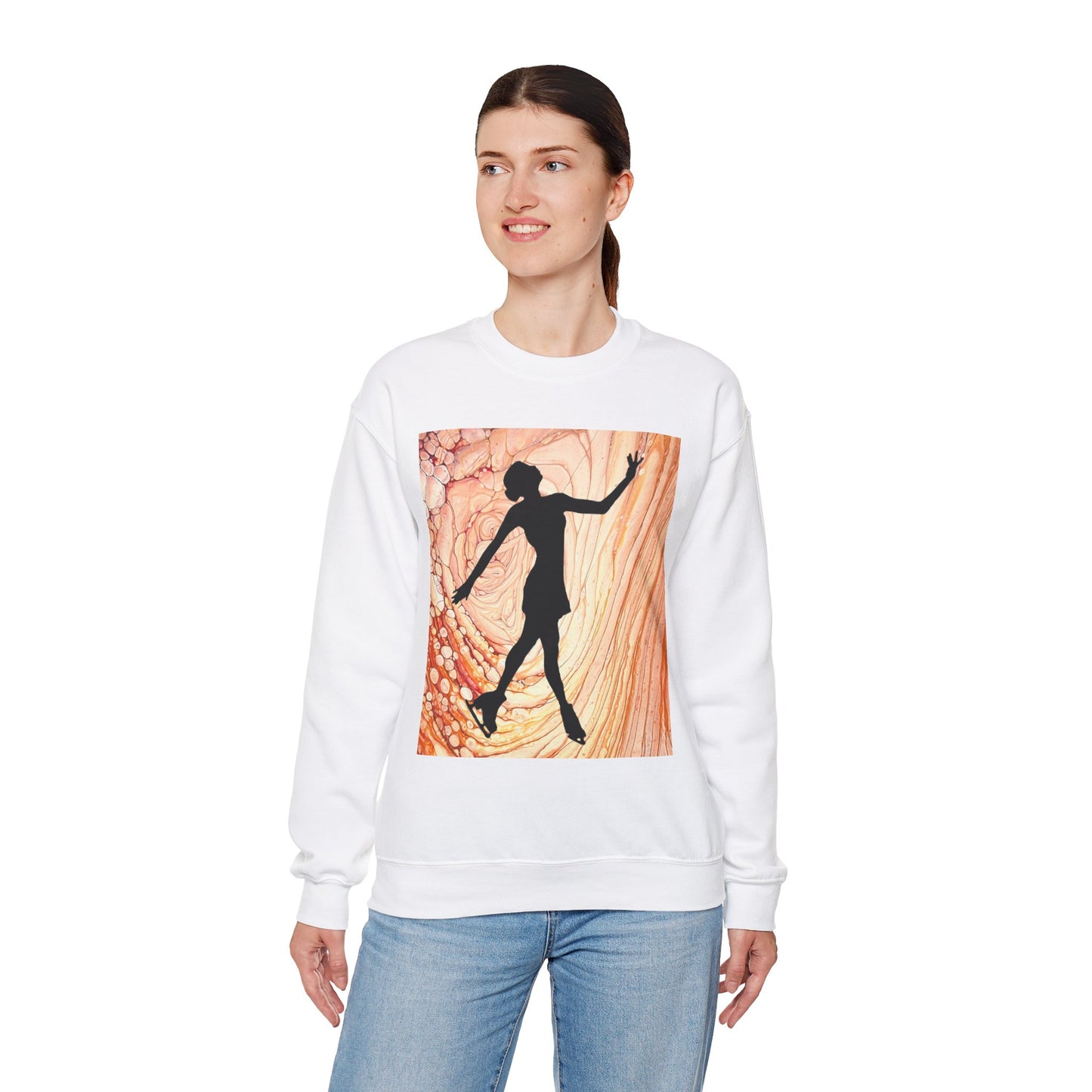 Unisex Figure Skating Crewneck Sweatshirt