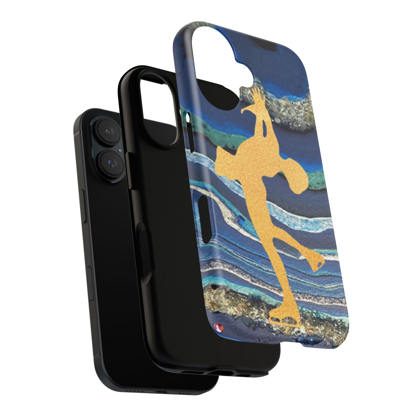 Figure skating phone case