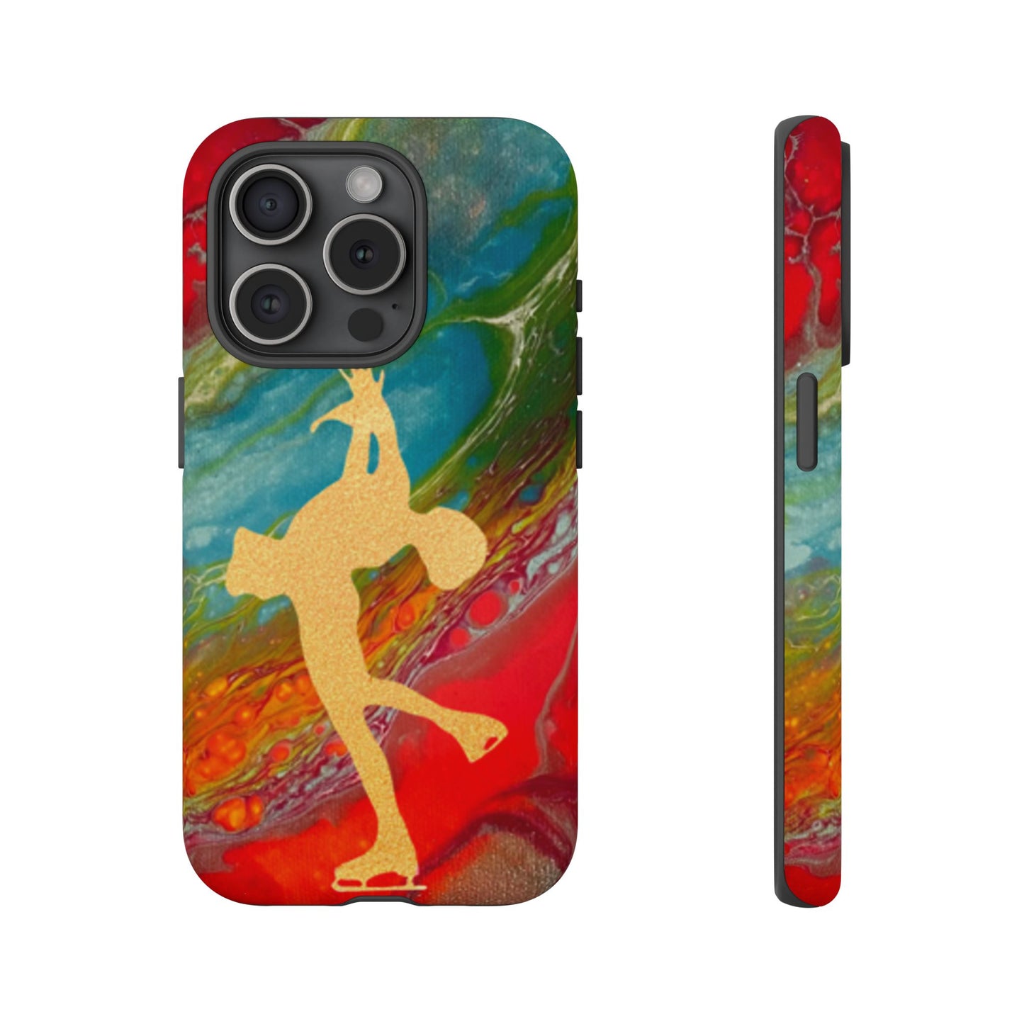 Figure skating phone cases