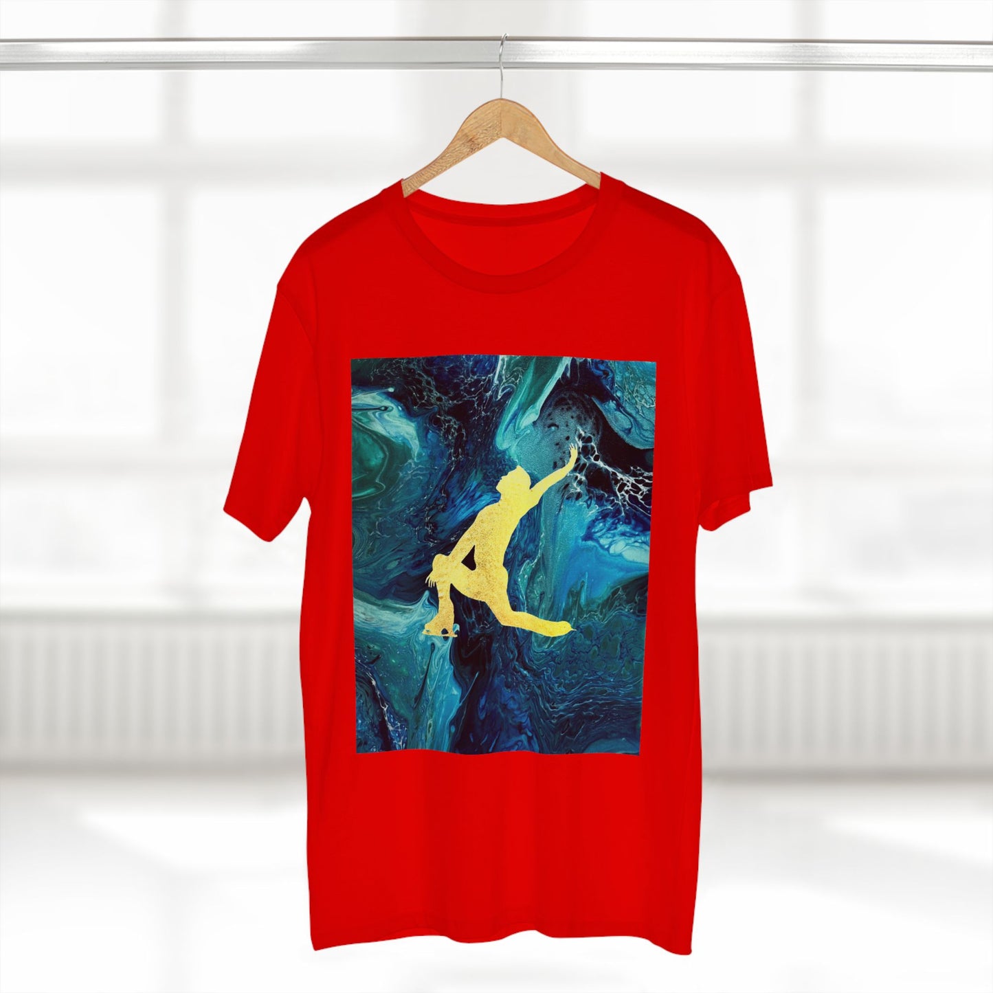 Men's figure skating T-shirt