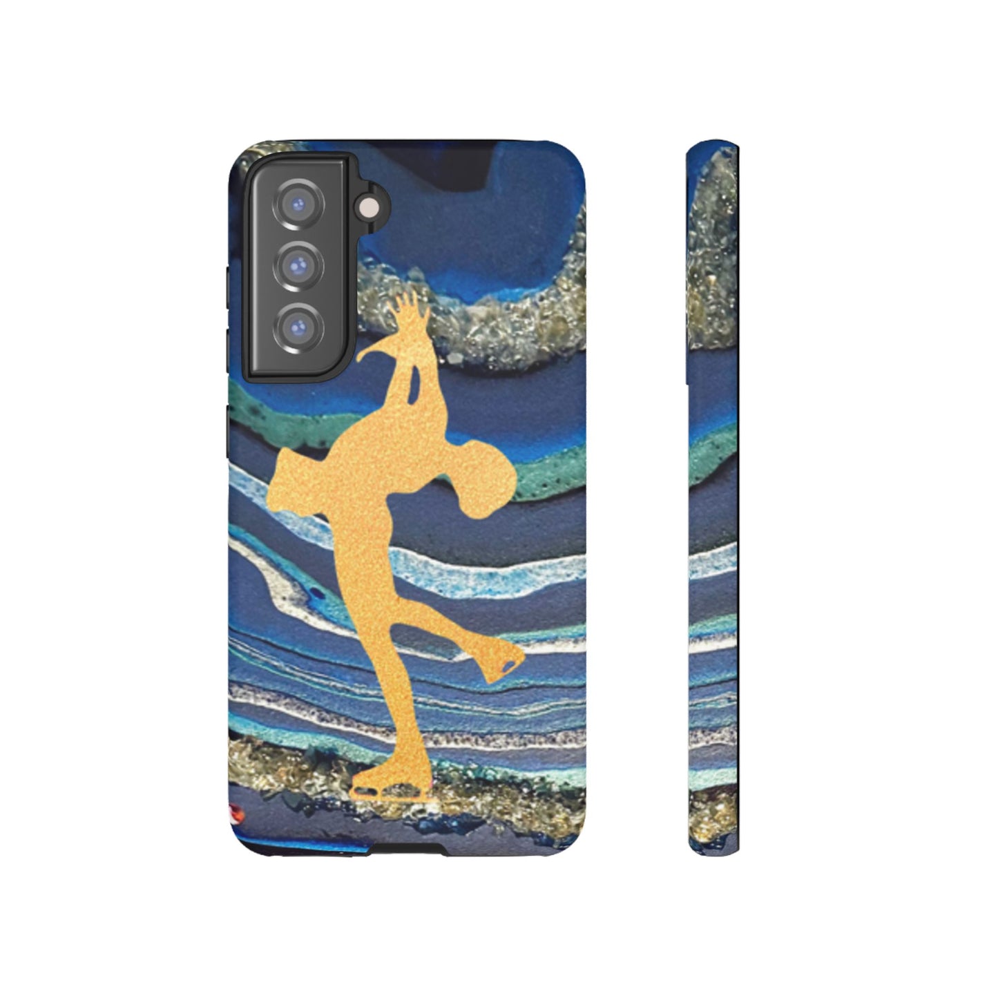 Figure skating phone case