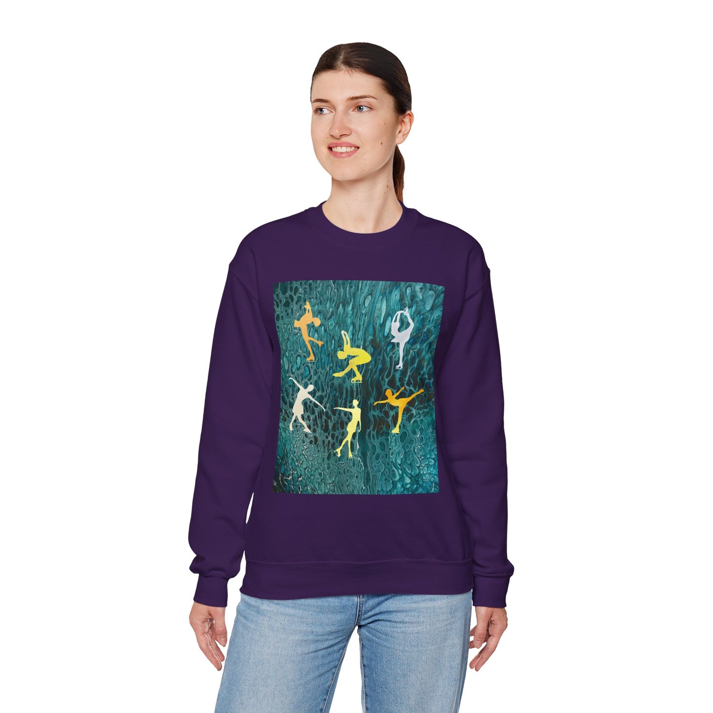 Unisex Figure Skating crewneck Sweatshirt