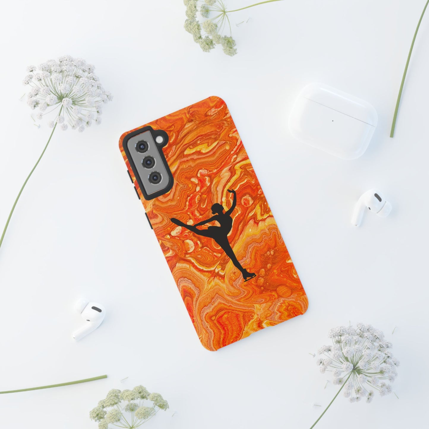 Figure skating phone case