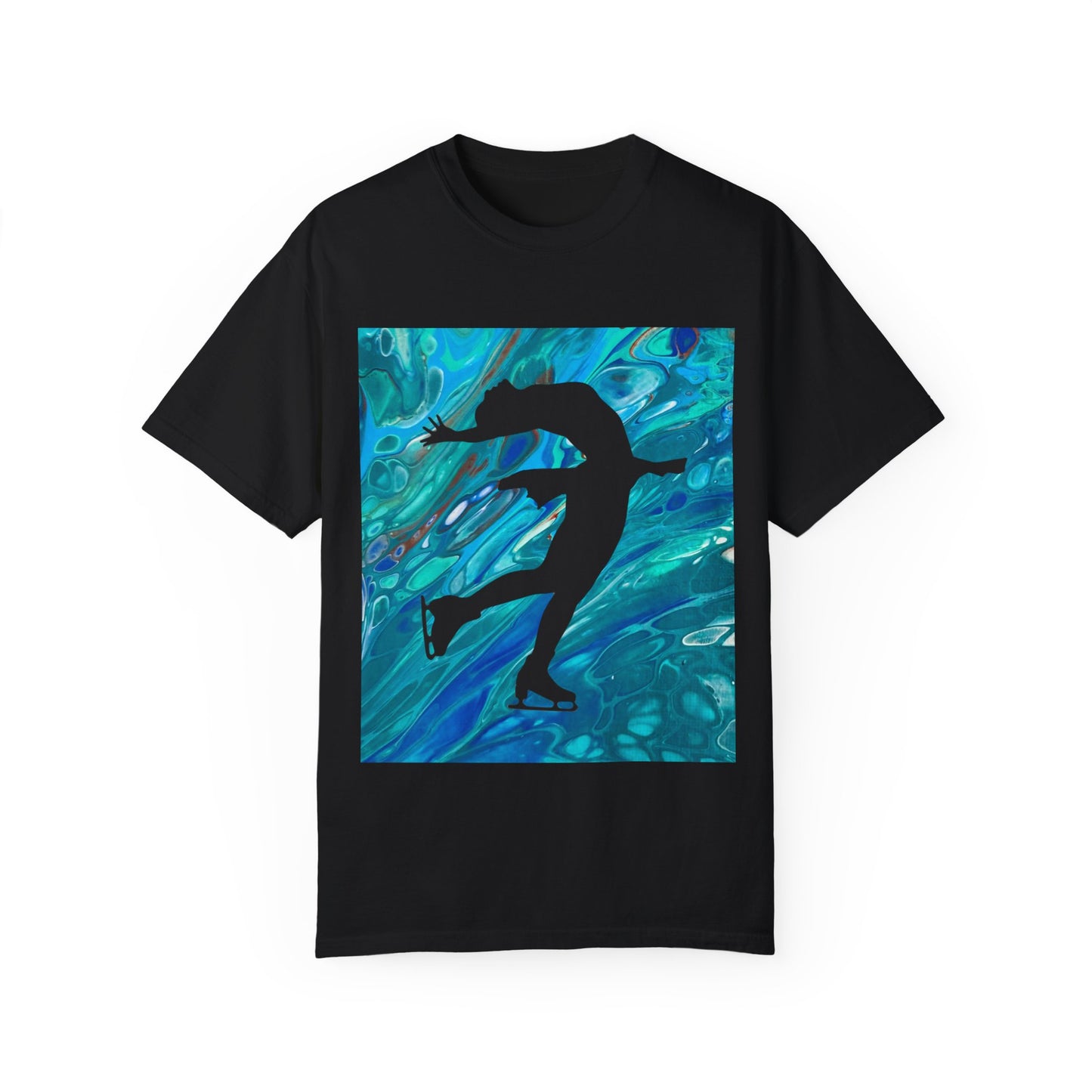 Figure Skating T-Shirt - Unisex Garment-Dyed Tee