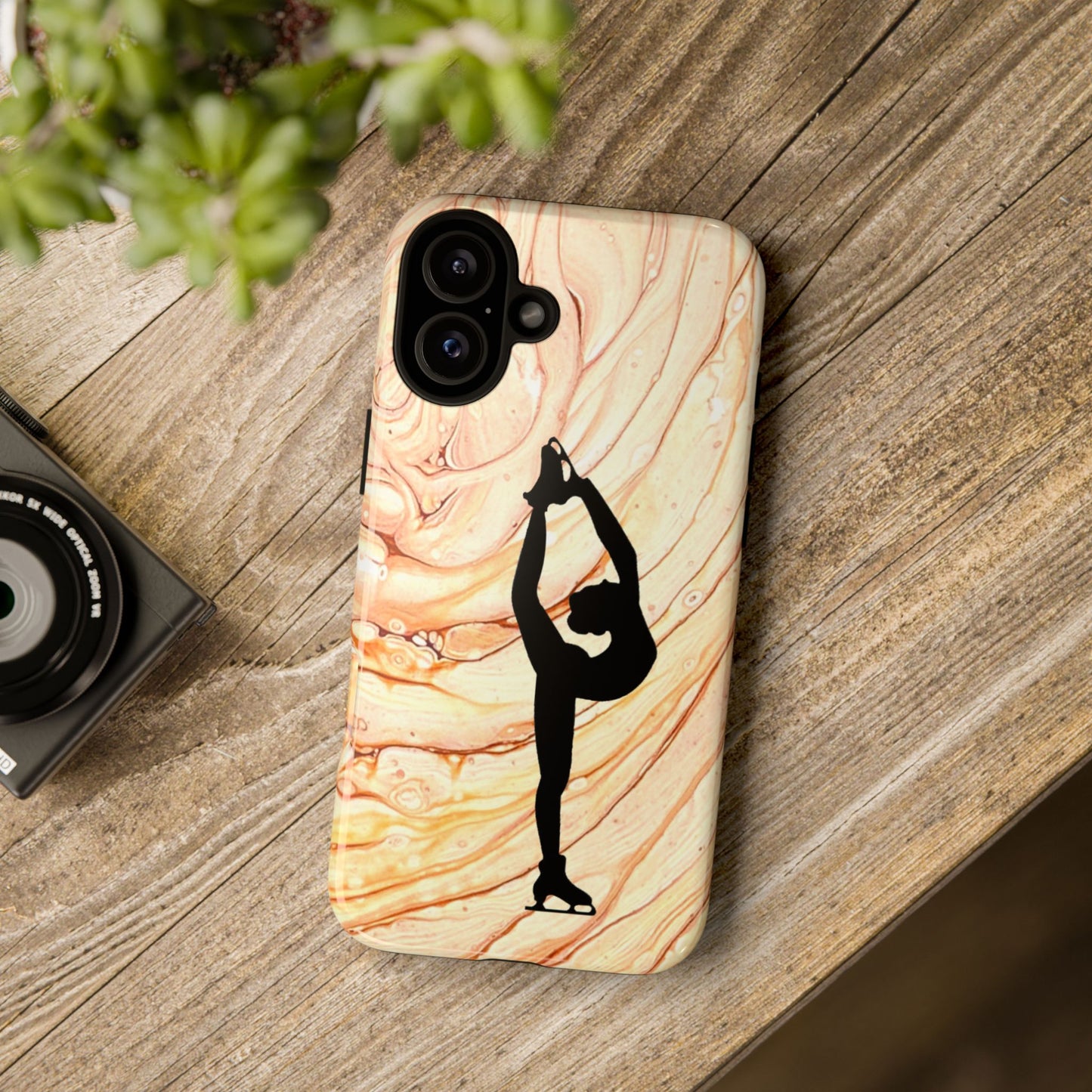 Figure skating phone cases