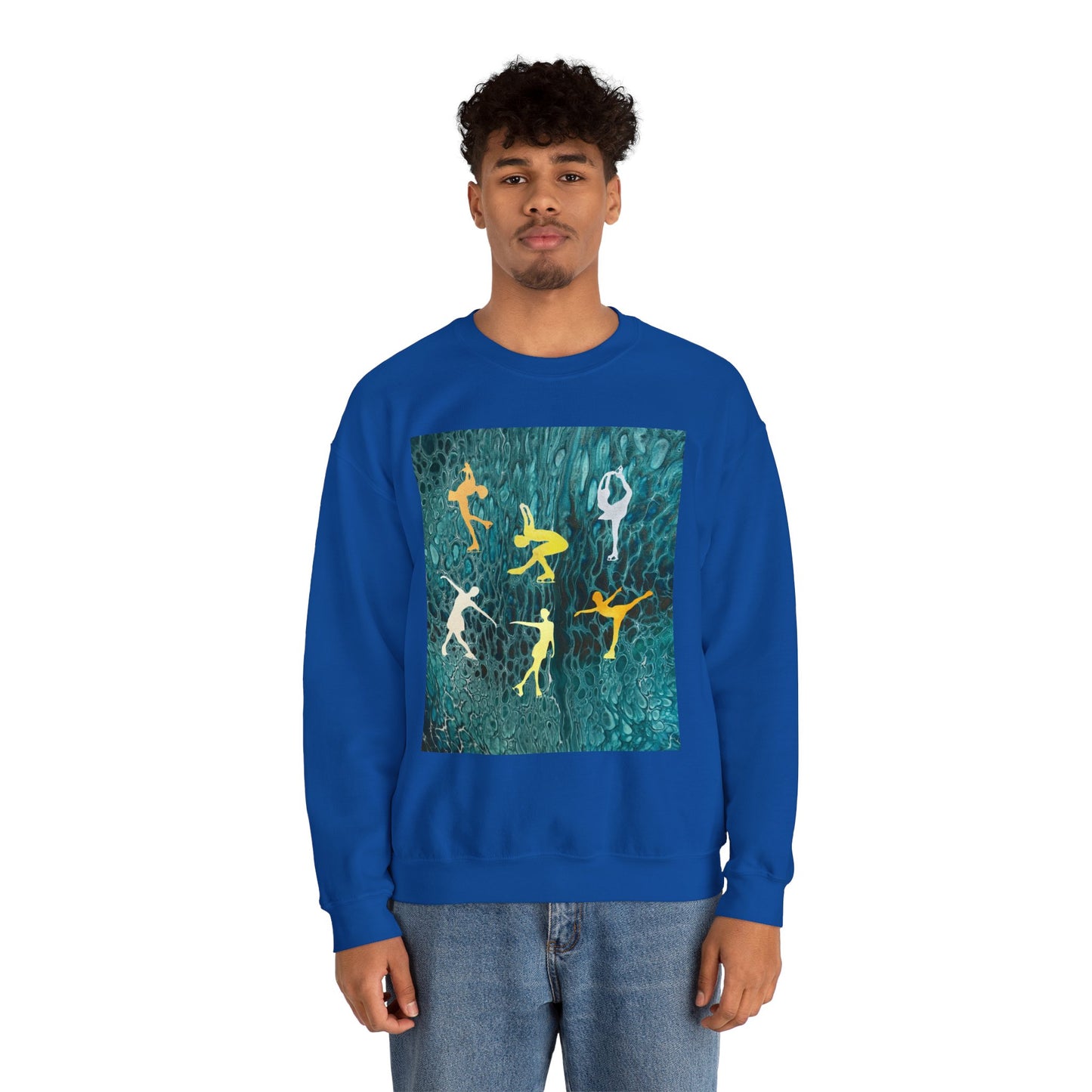 Unisex Figure Skating crewneck Sweatshirt