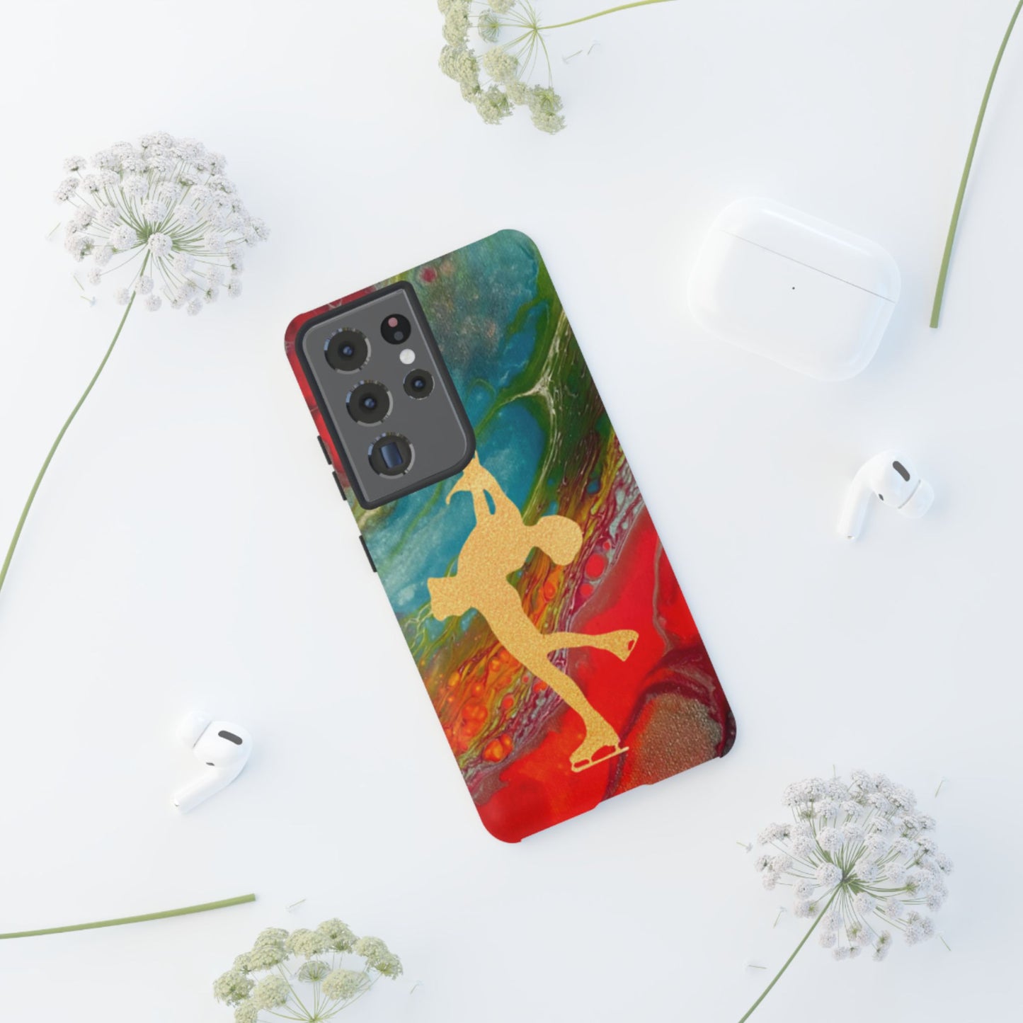 Figure skating phone cases