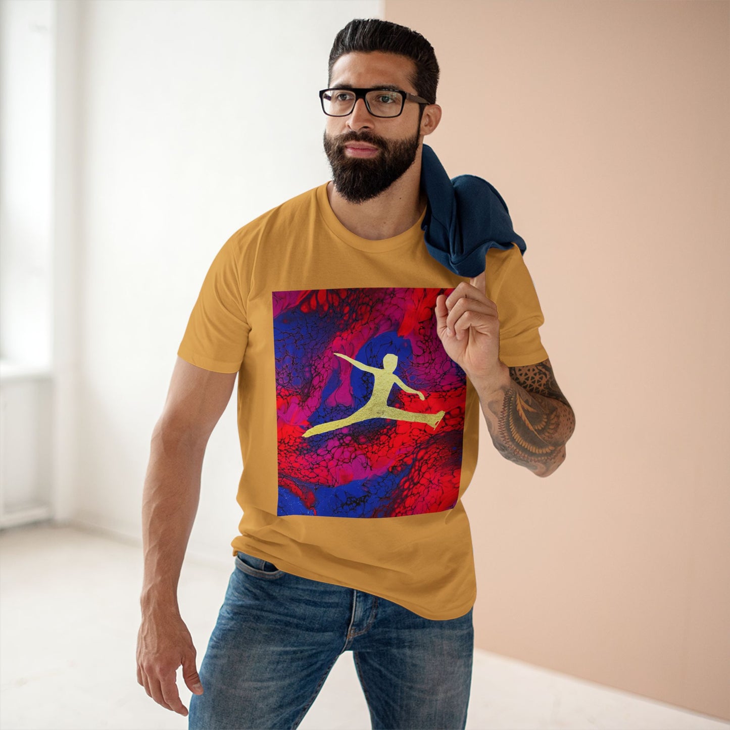 Men's figure skating T-shirt