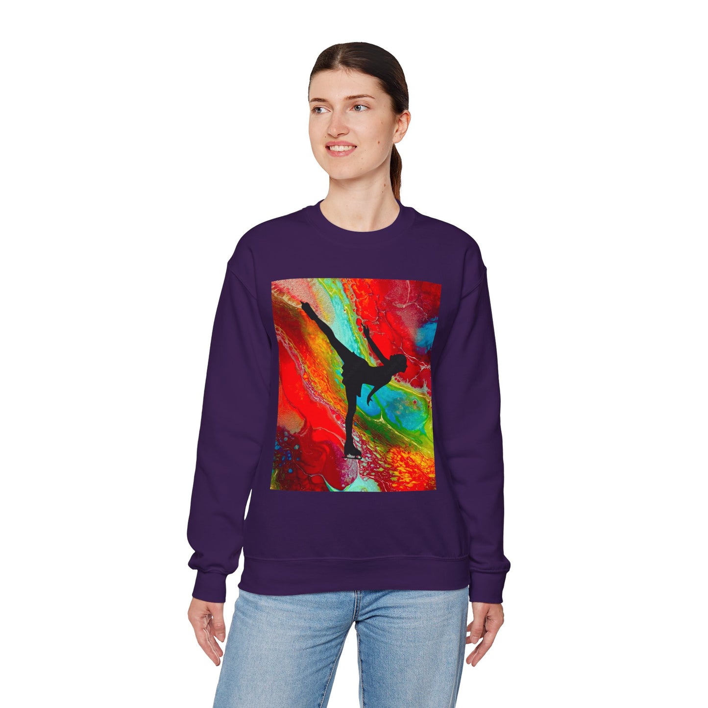 Unisex Figure Skating Crewneck Sweatshirt