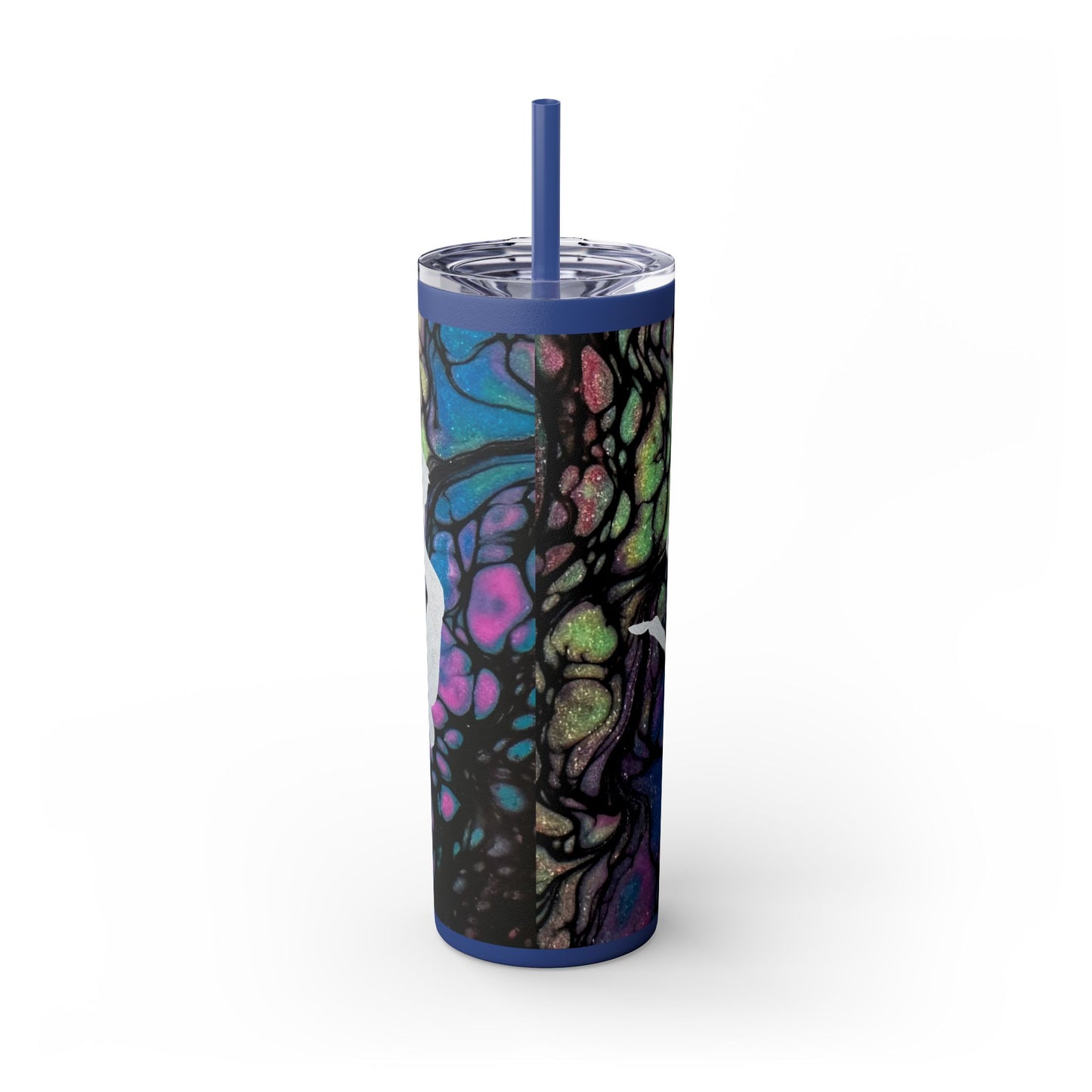 Figure Skating Tumbler,  20oz with straw