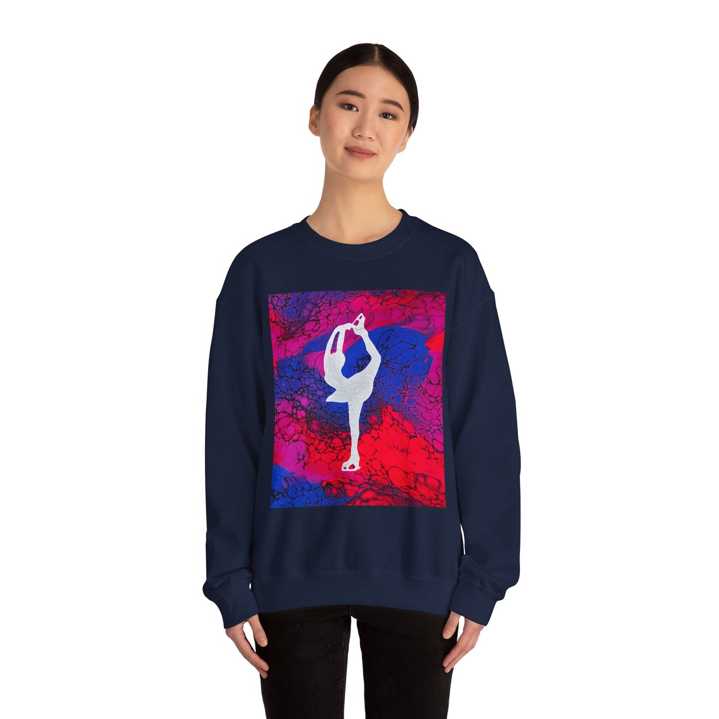 Unisex Figure Skating Crewneck Sweatshirt