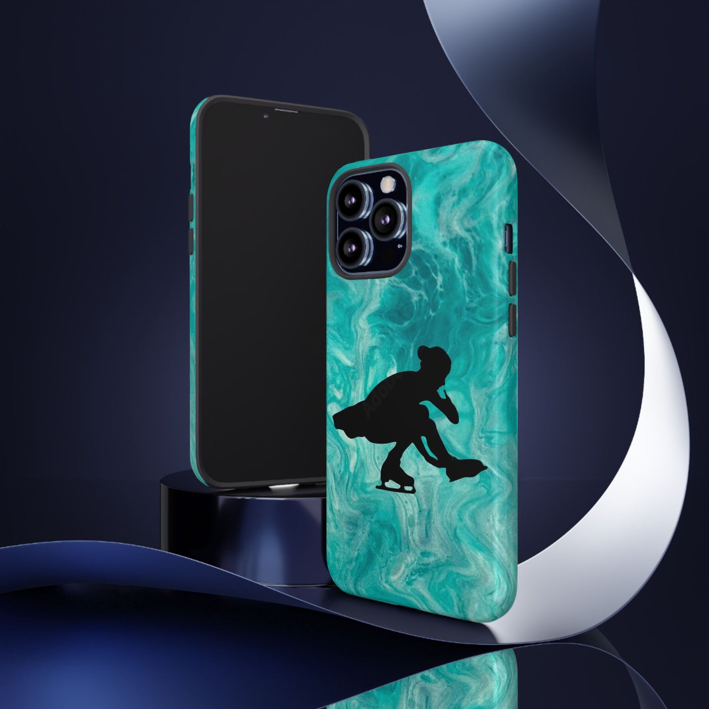 Figure skating phone cases