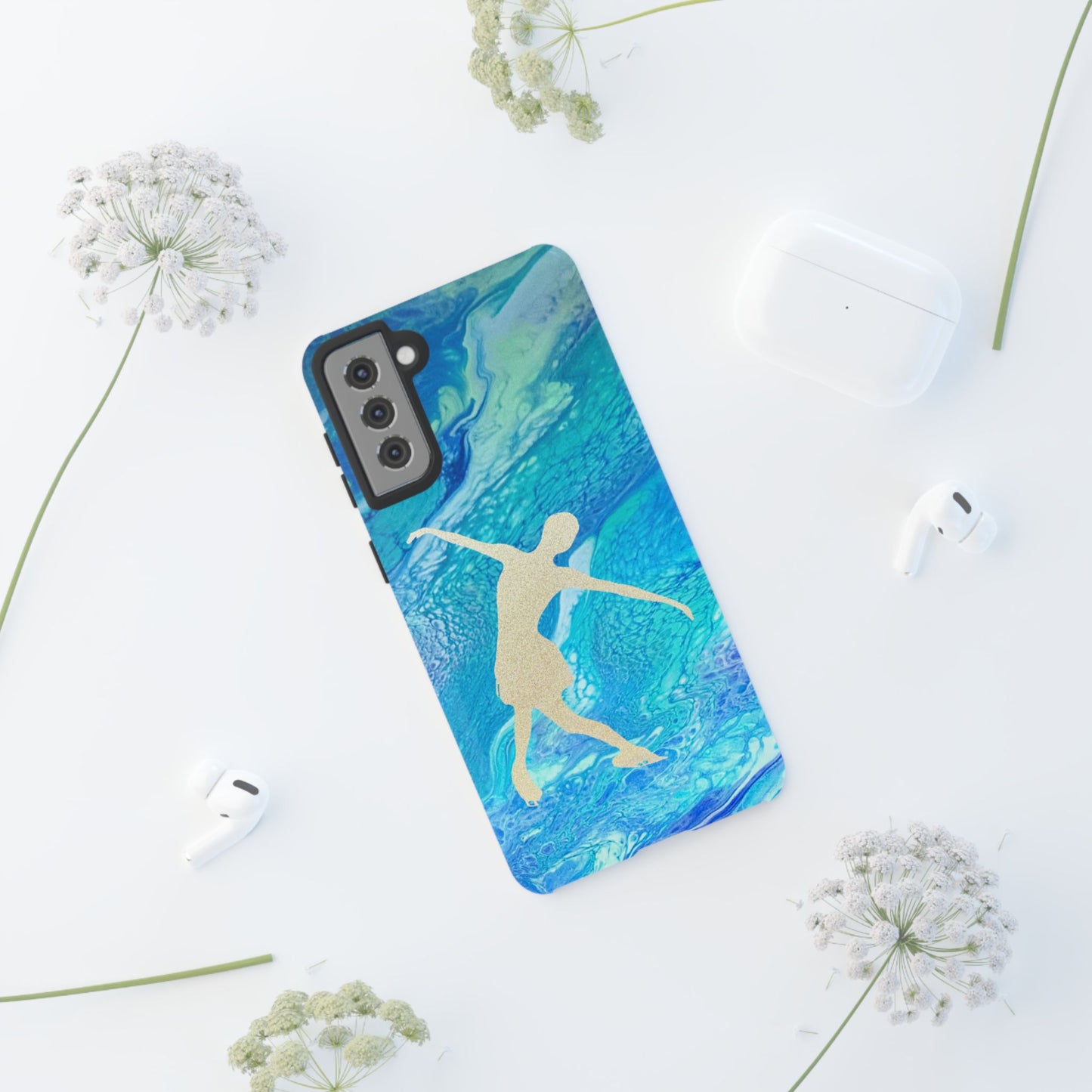 Figure skating phone cases