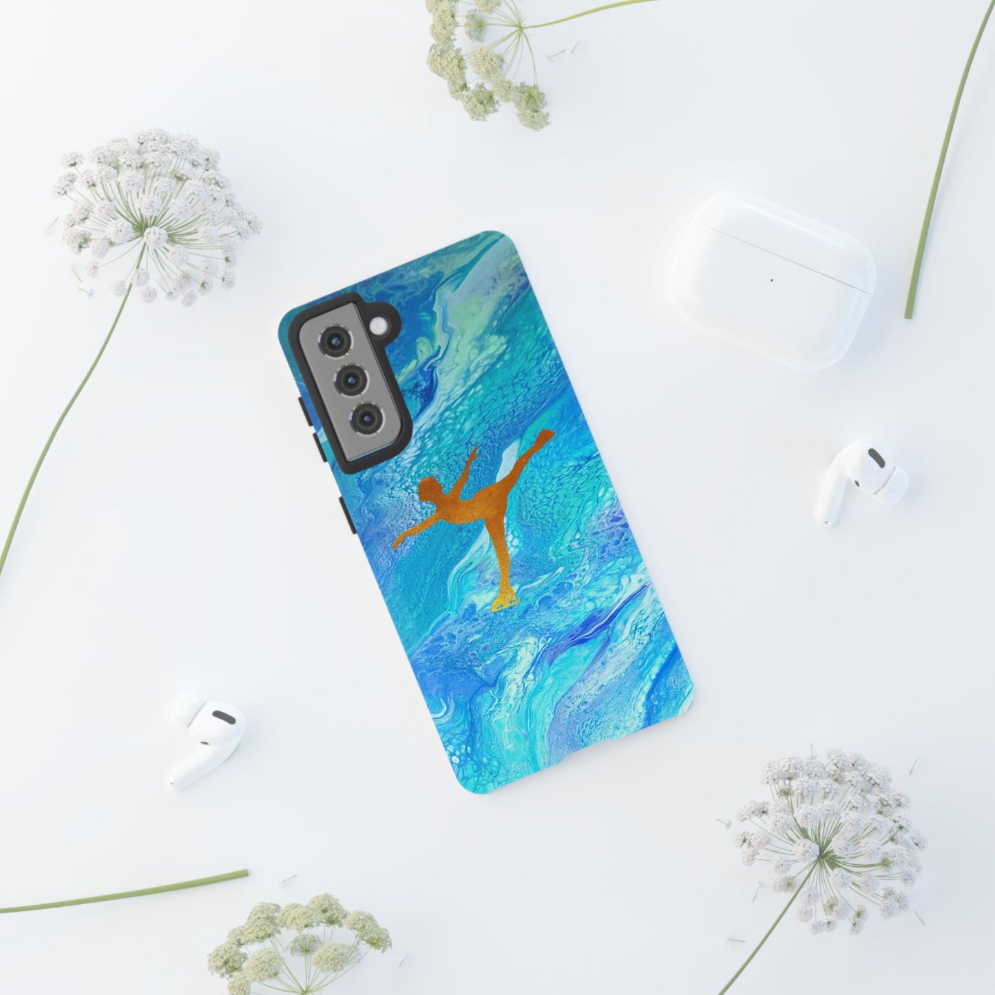 Figure skating phone cases