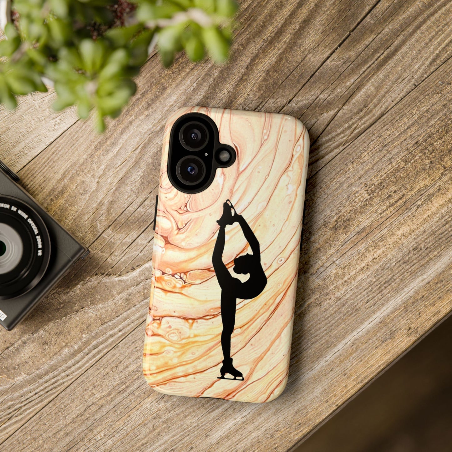 Figure skating phone cases