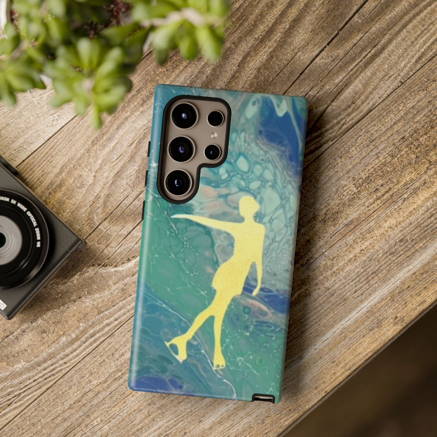 Figure skating phone cases