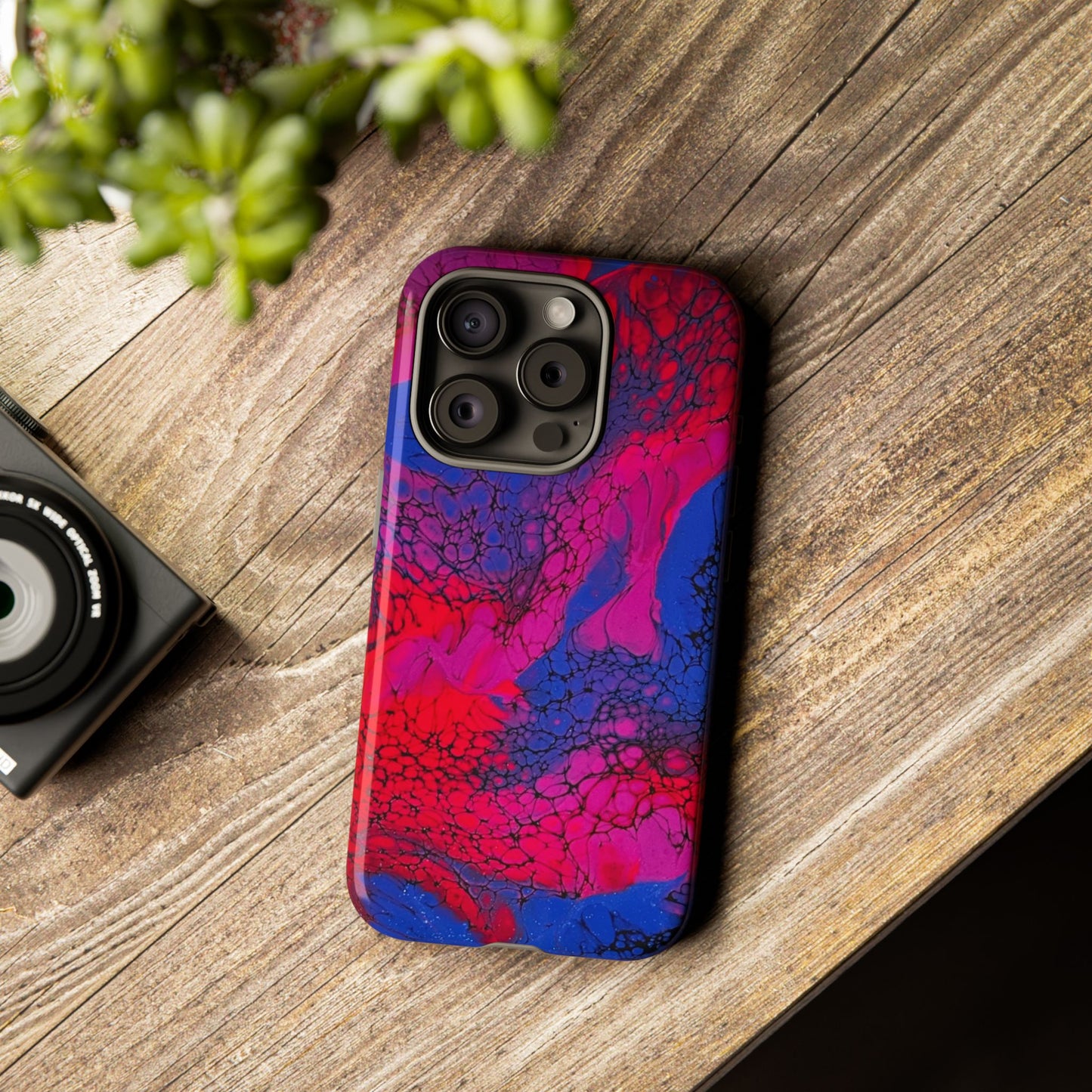 Tough Phone Case for iPhone, Samsung and Google pixel devices with Artwork Design