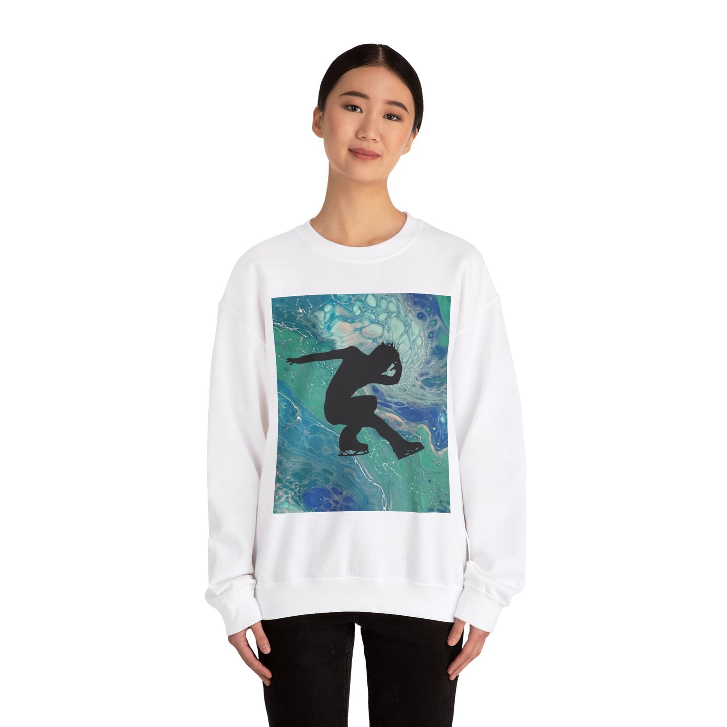 Unisex Figure Skating Crewneck Sweatshirt