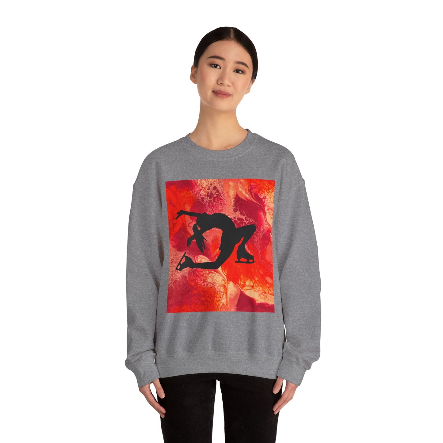 Unisex Figure Skating Crewneck Sweatshirt