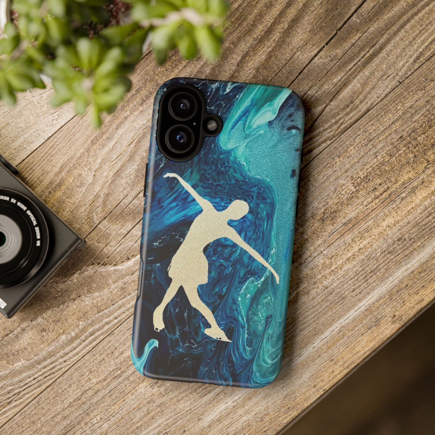 Figure skating phone cases