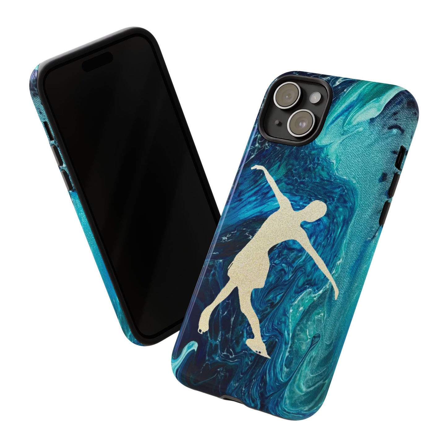 Figure skating phone cases