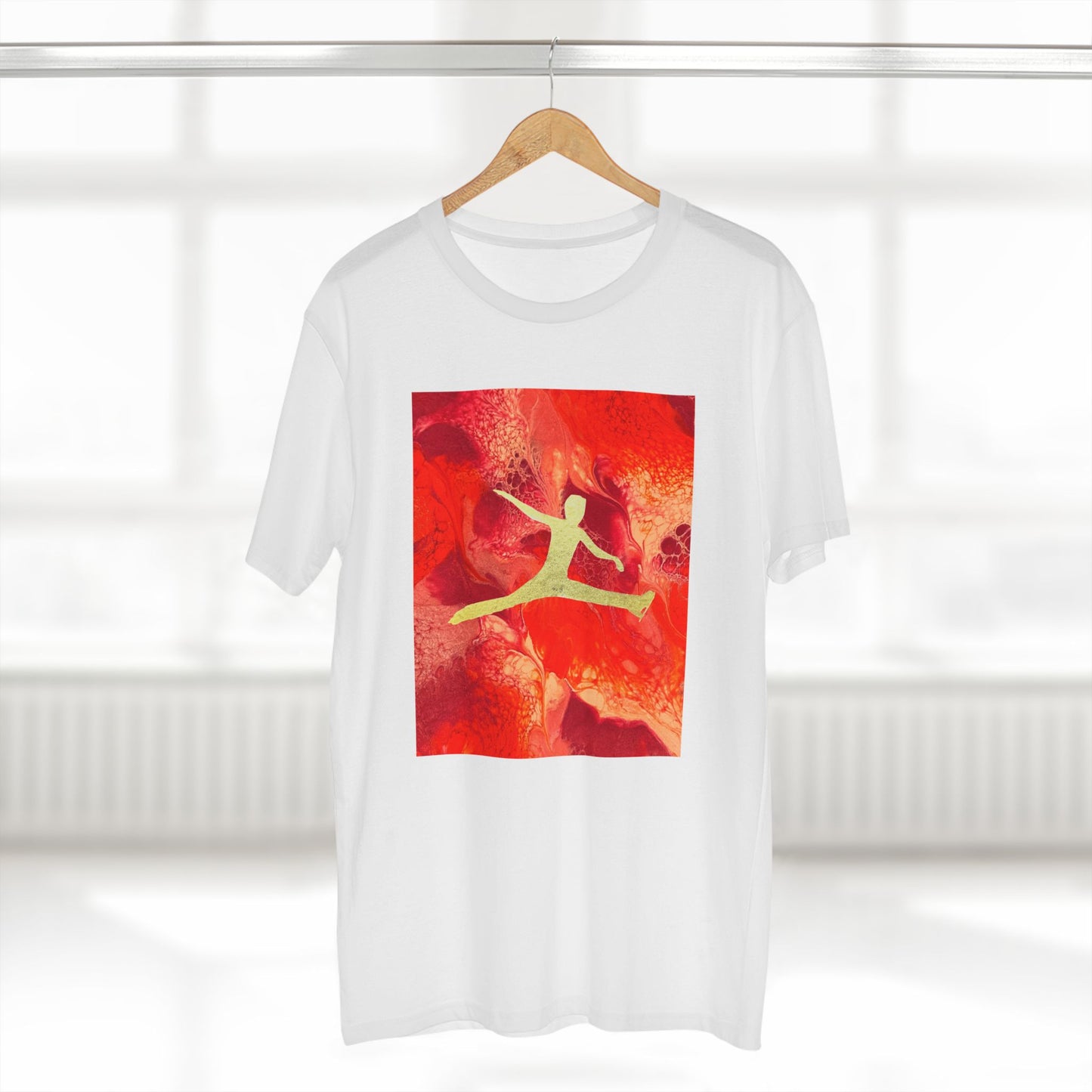 Men's figure skating T-shirt