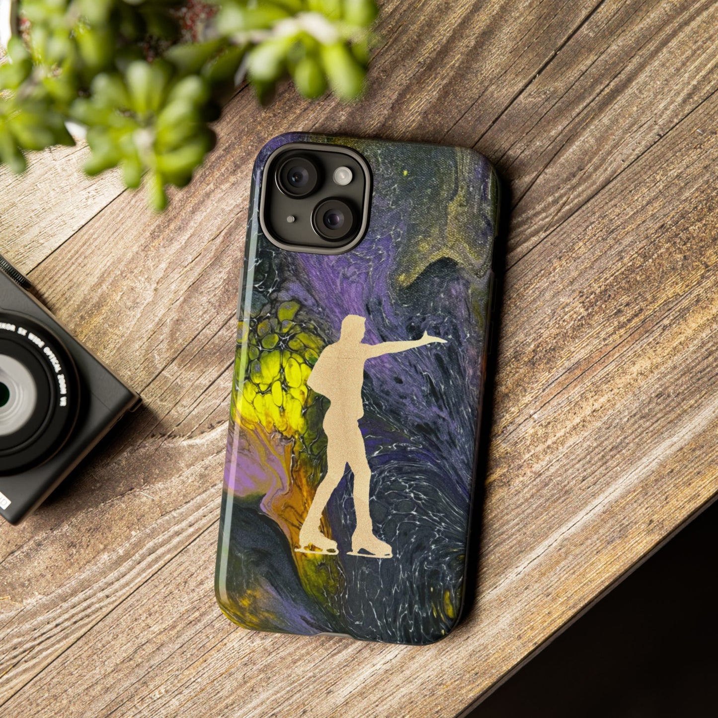 Figure skating phone cases