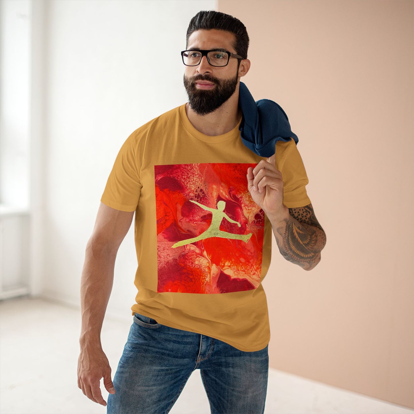 Men's figure skating T-shirt