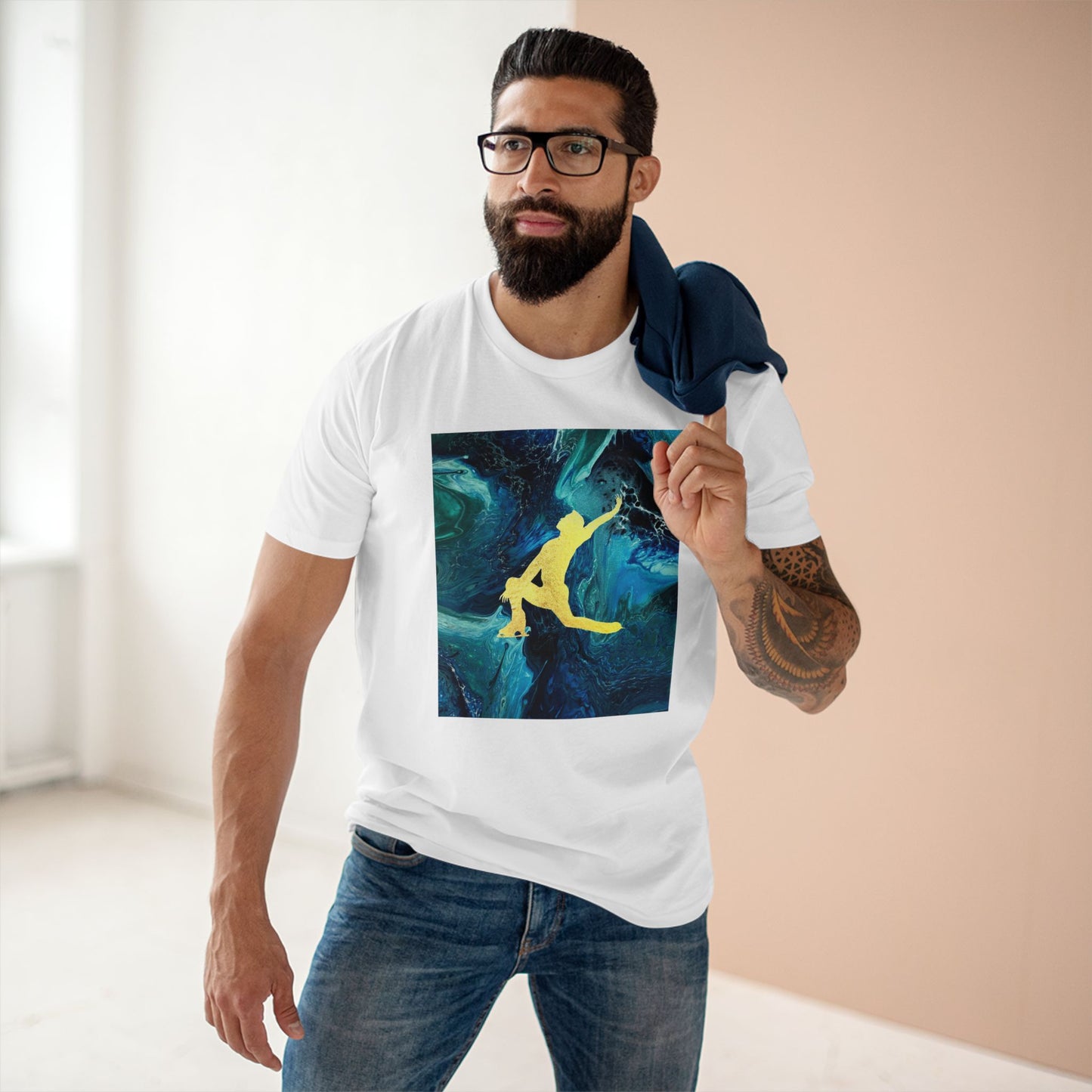 Men's figure skating T-shirt