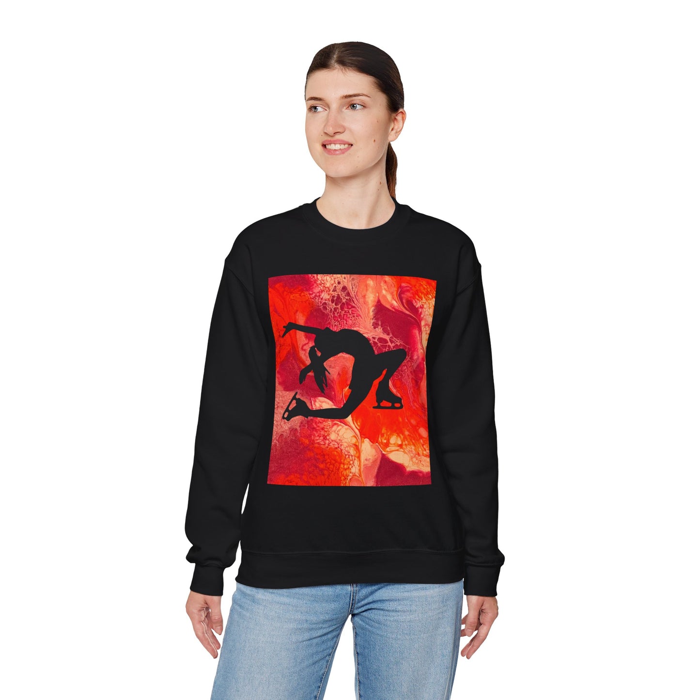 Unisex Figure Skating Crewneck Sweatshirt