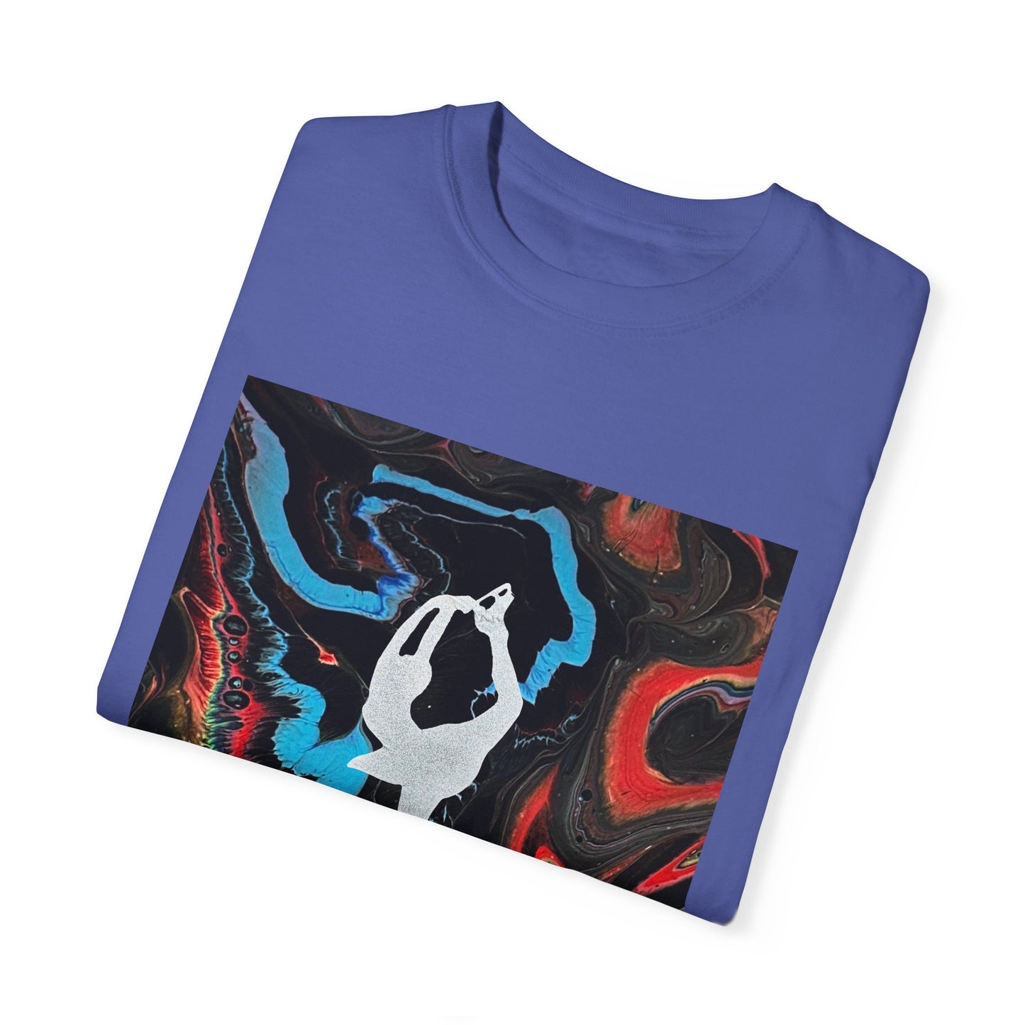 Figure Skating t-shirt,—Unisex Garment-Dyed Tee