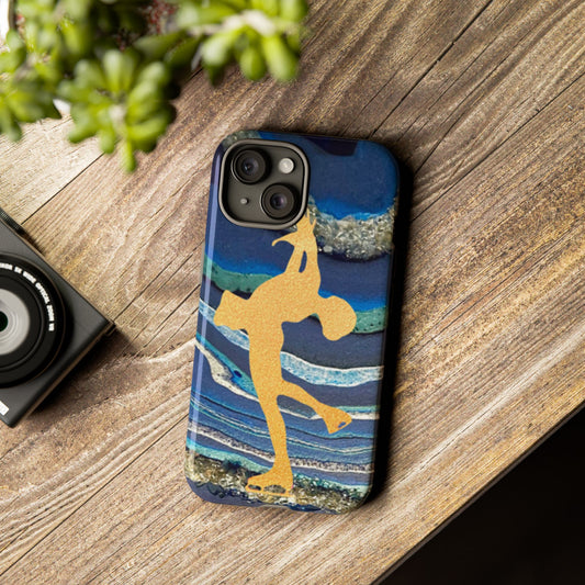 Figure skating phone case