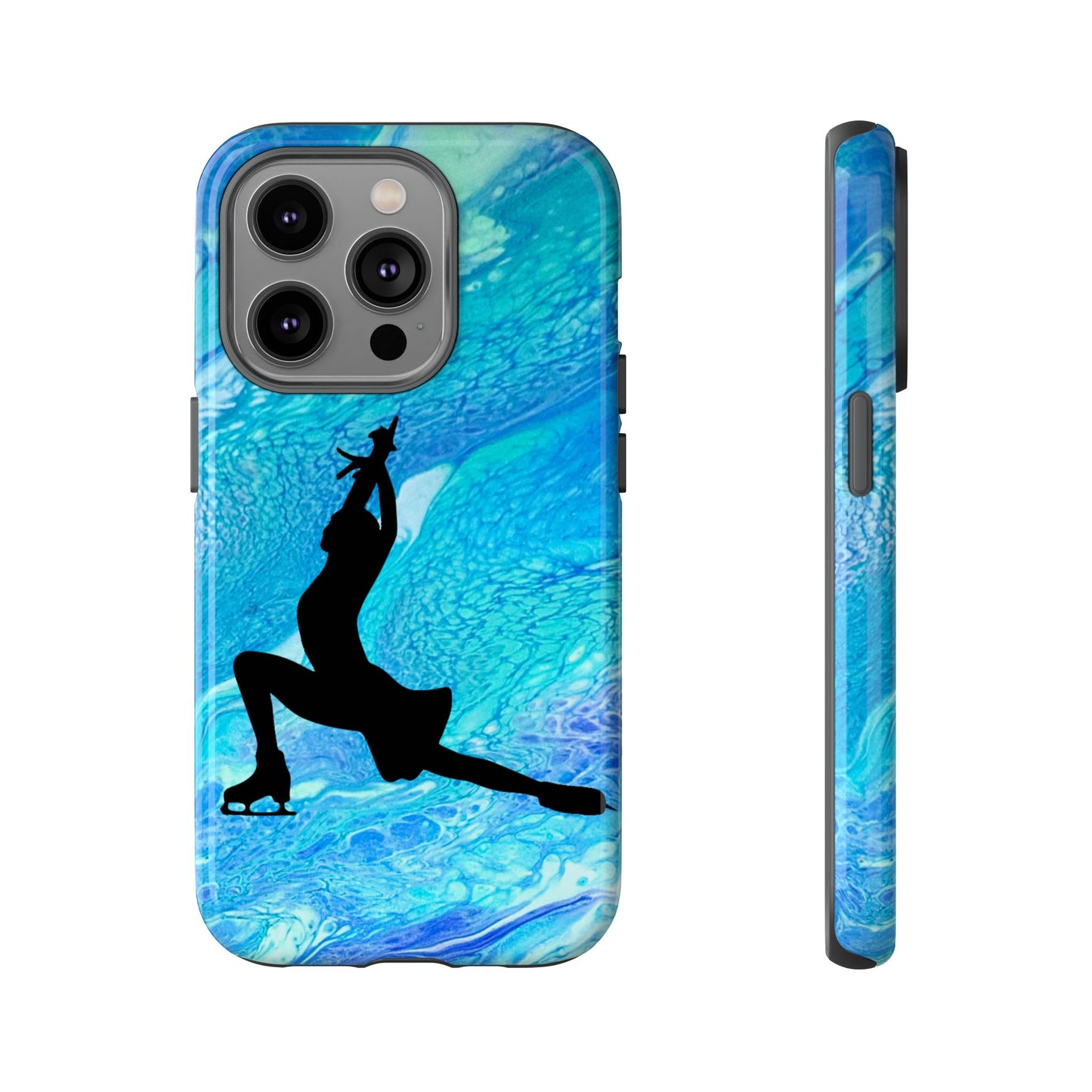 Figure skating phone cases