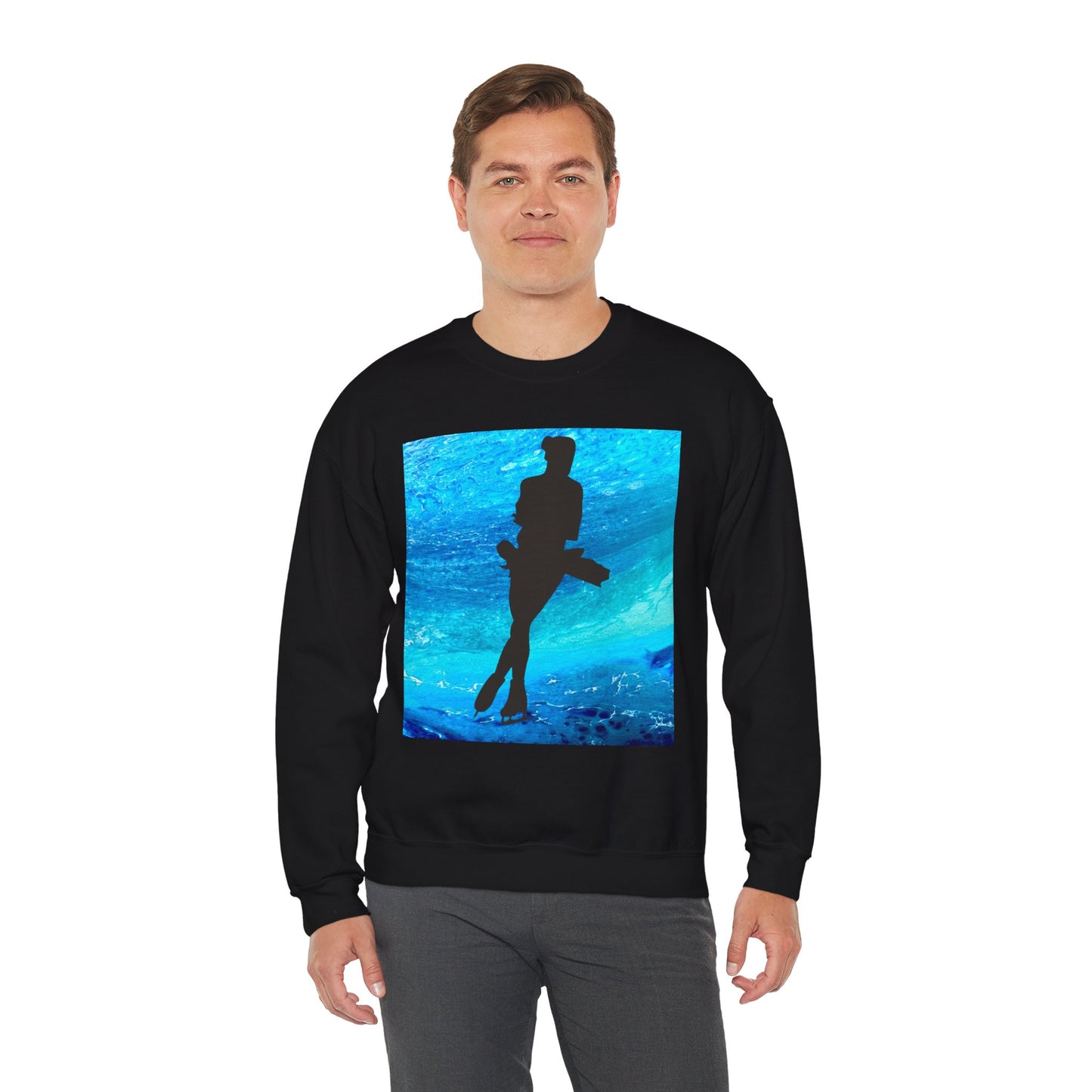 Unisex Figure Skating Crewneck Sweatshirt