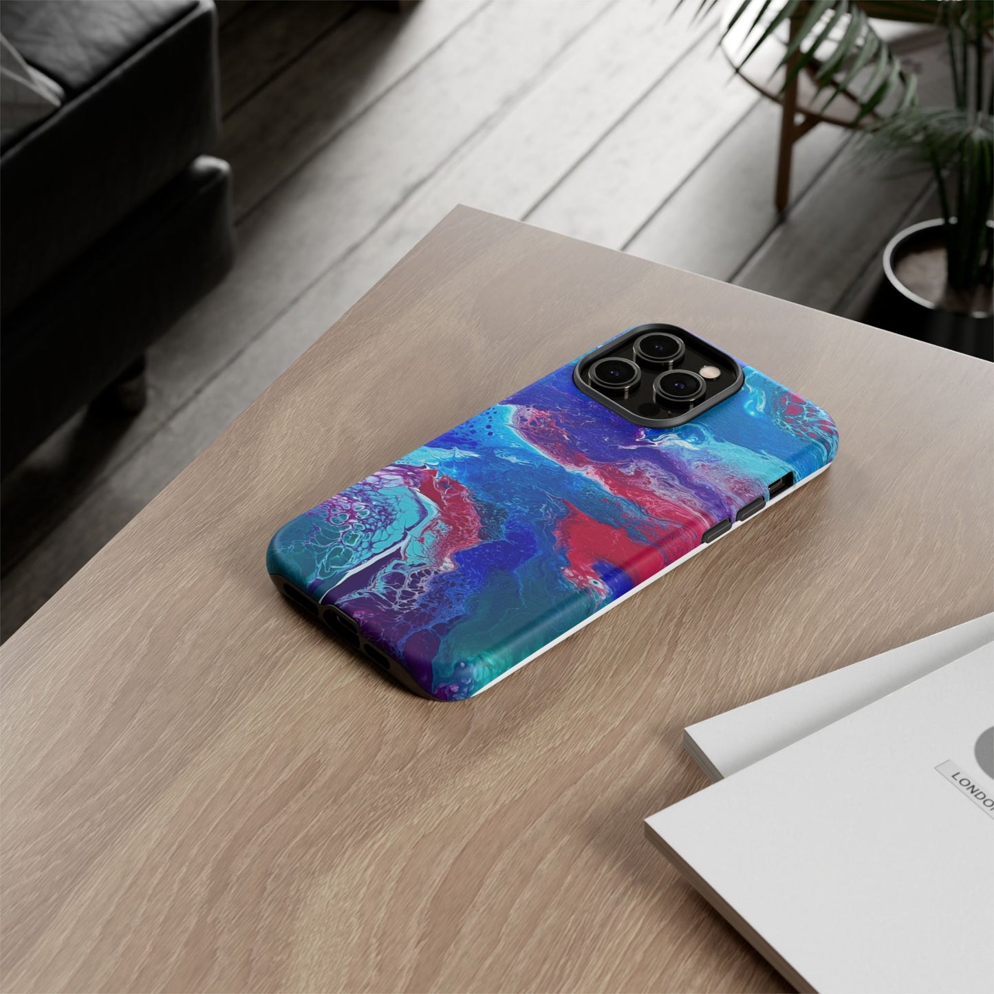 Tough Phone Case for iPhone, Samsung and Google pixel devices with Artwork Design