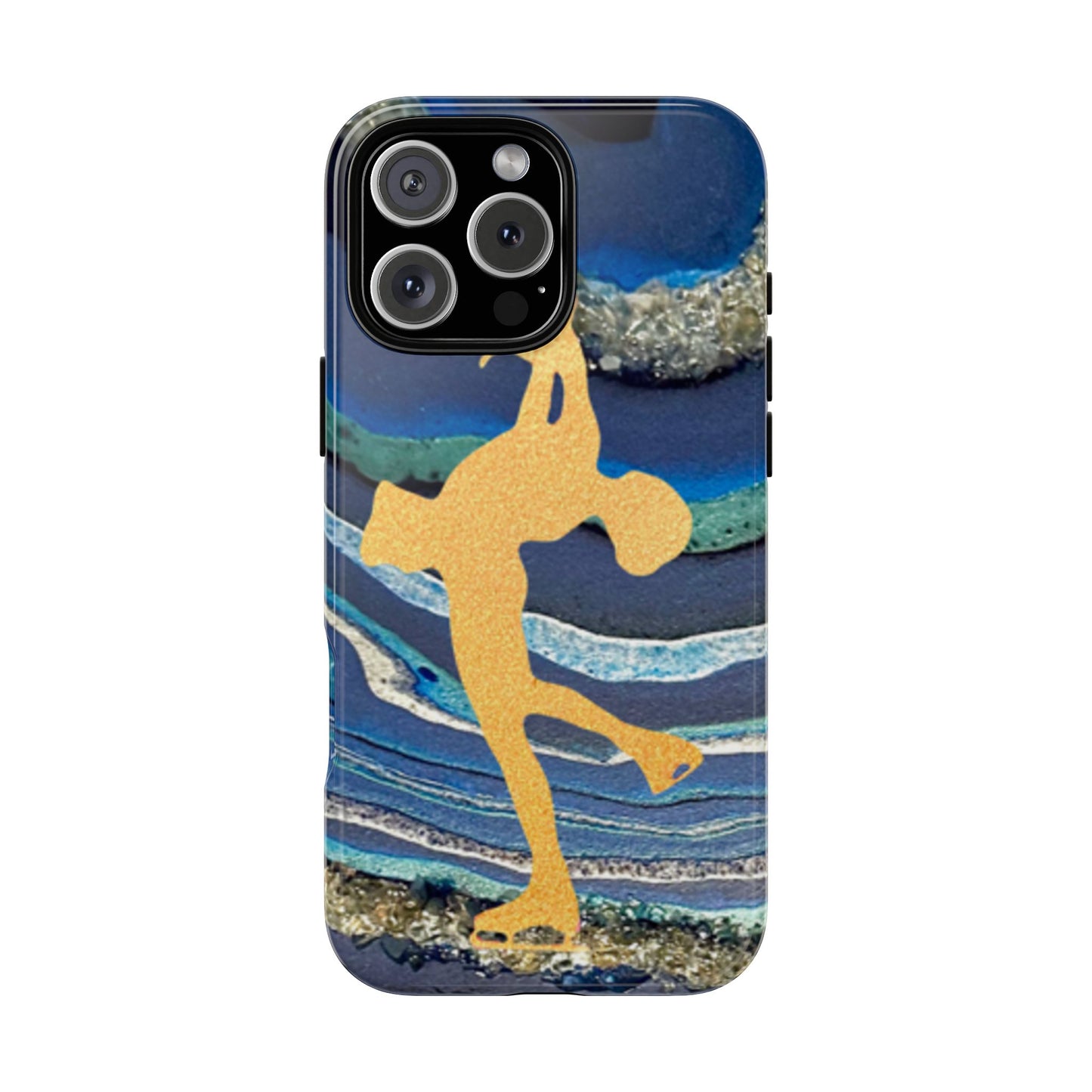 Figure skating phone case