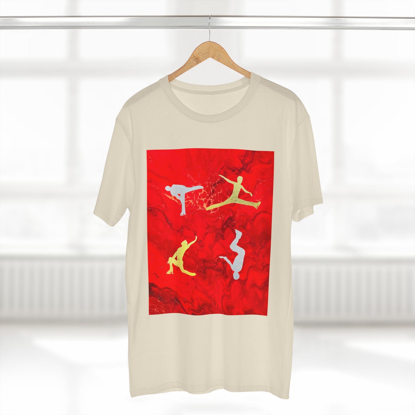 Men's figure skating T-shirt