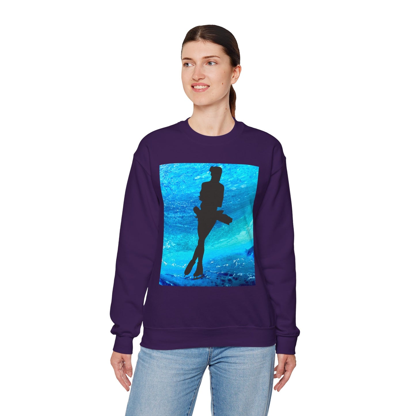 Unisex Figure Skating Crewneck Sweatshirt