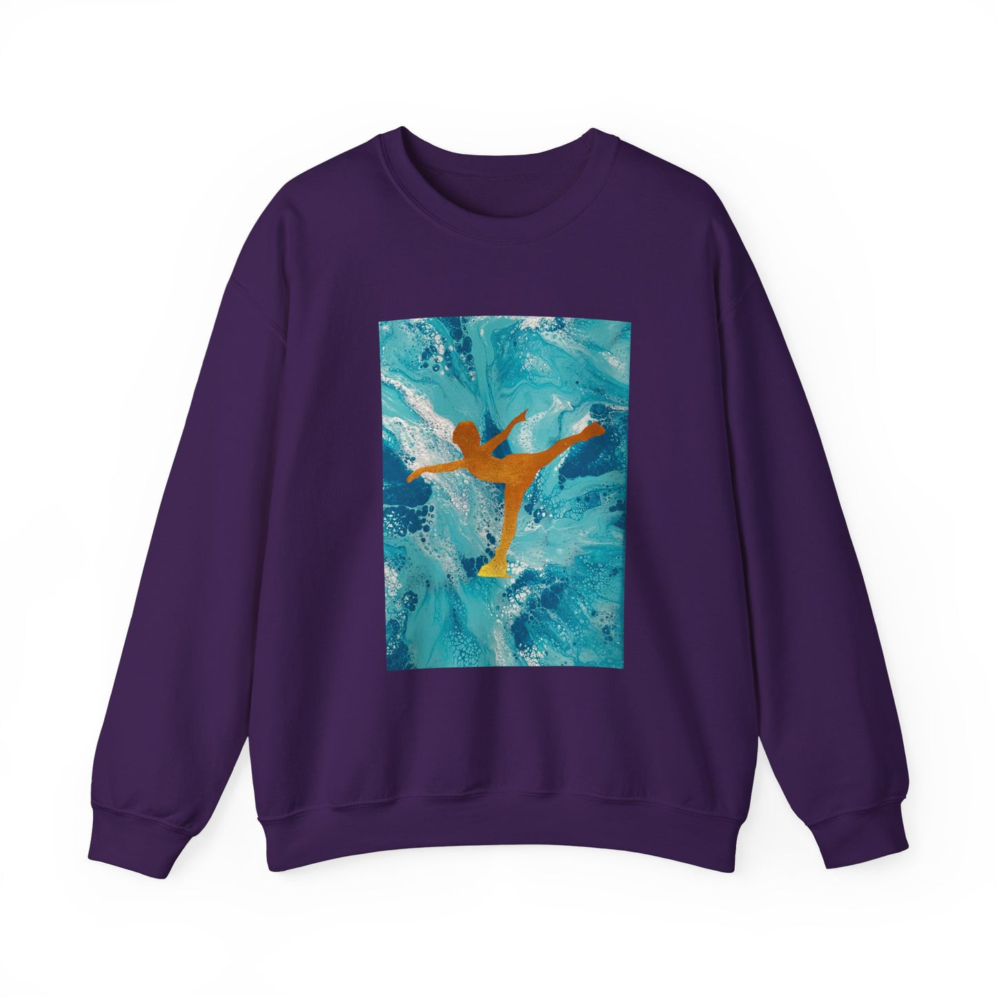 Unisex Figure skating crewneck Sweatshirt