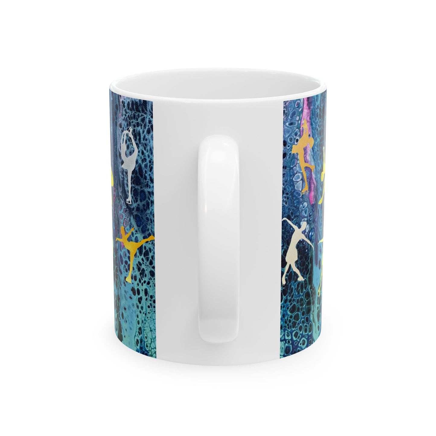 Figure Skating Ceramic Mug, (11oz, 15oz)