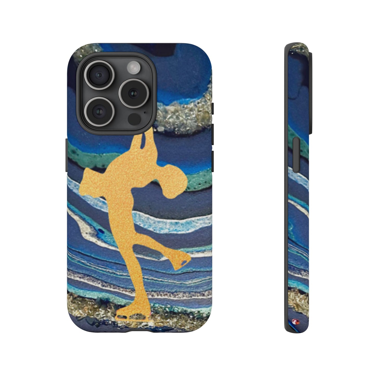 Figure skating phone case