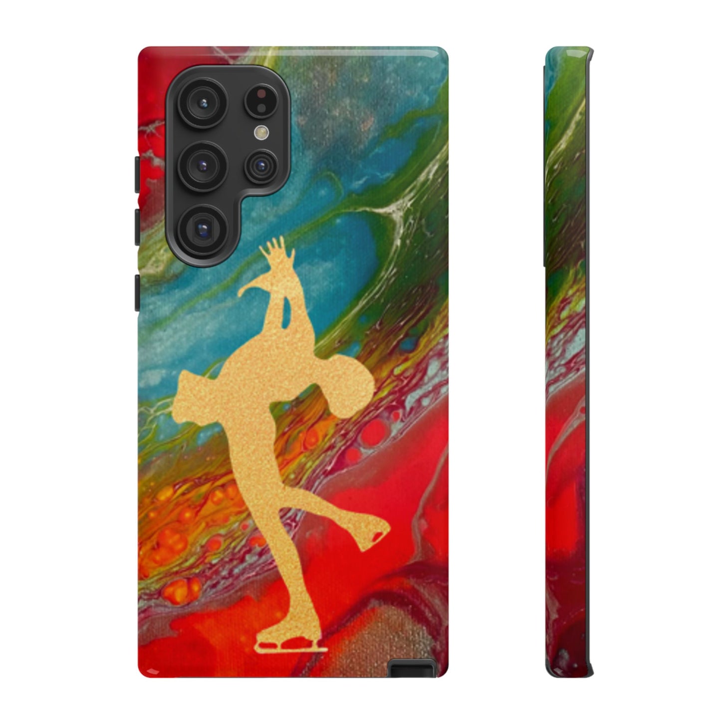 Figure skating phone cases