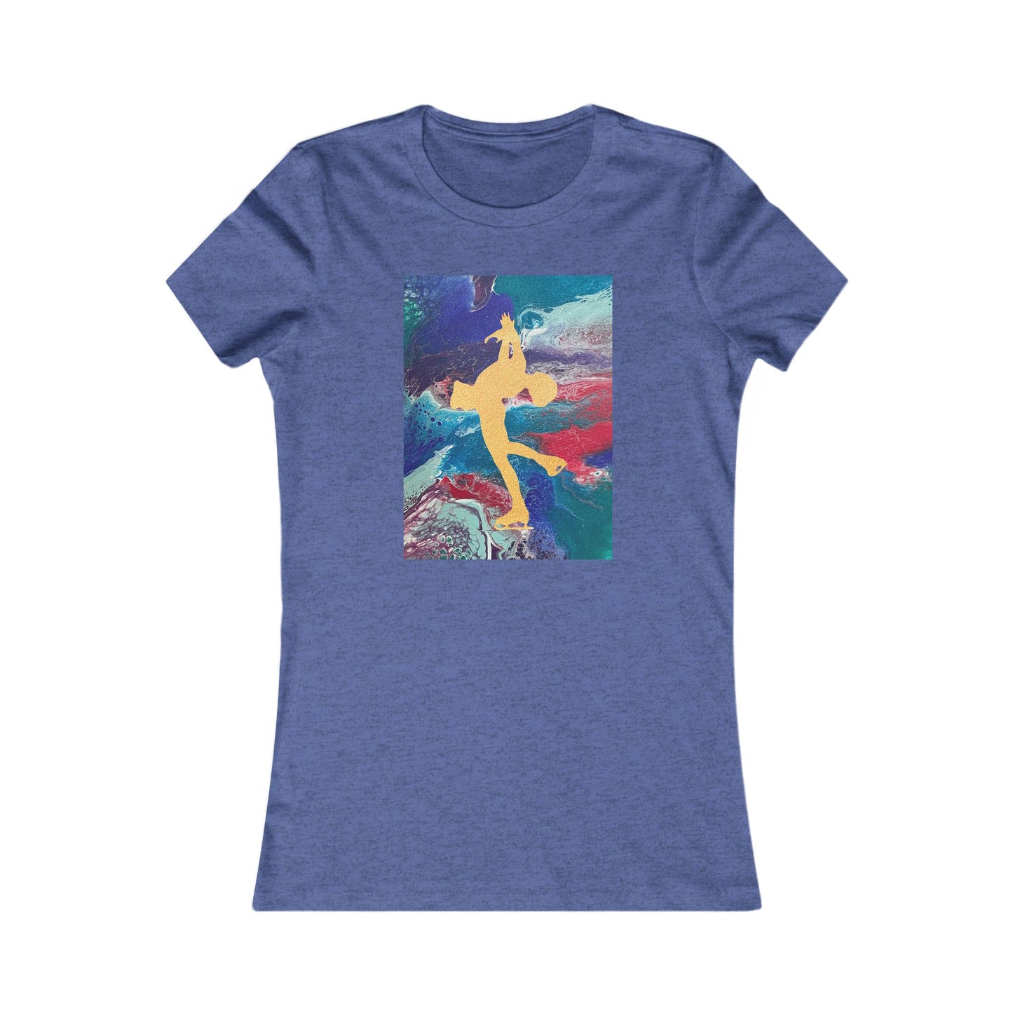 Ladies figure skating T-shirt