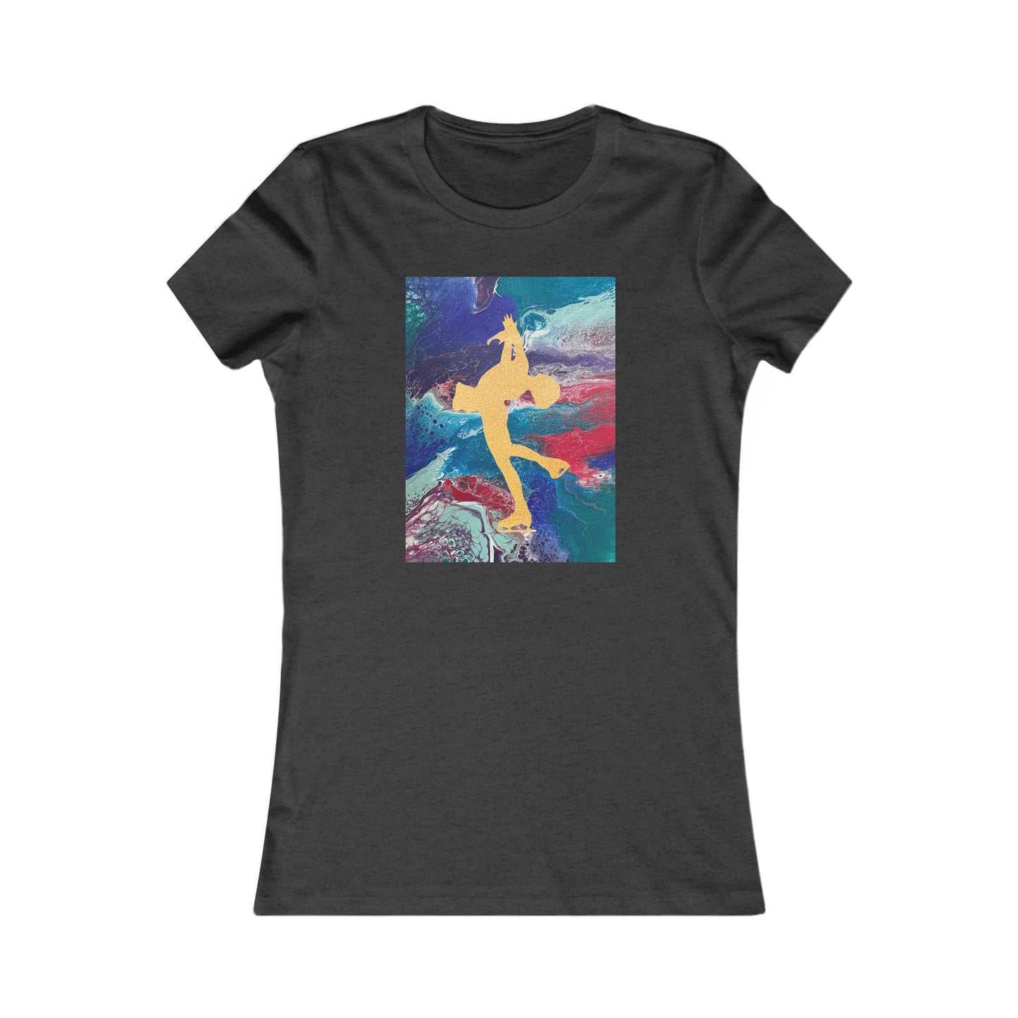 Ladies figure skating T-shirt