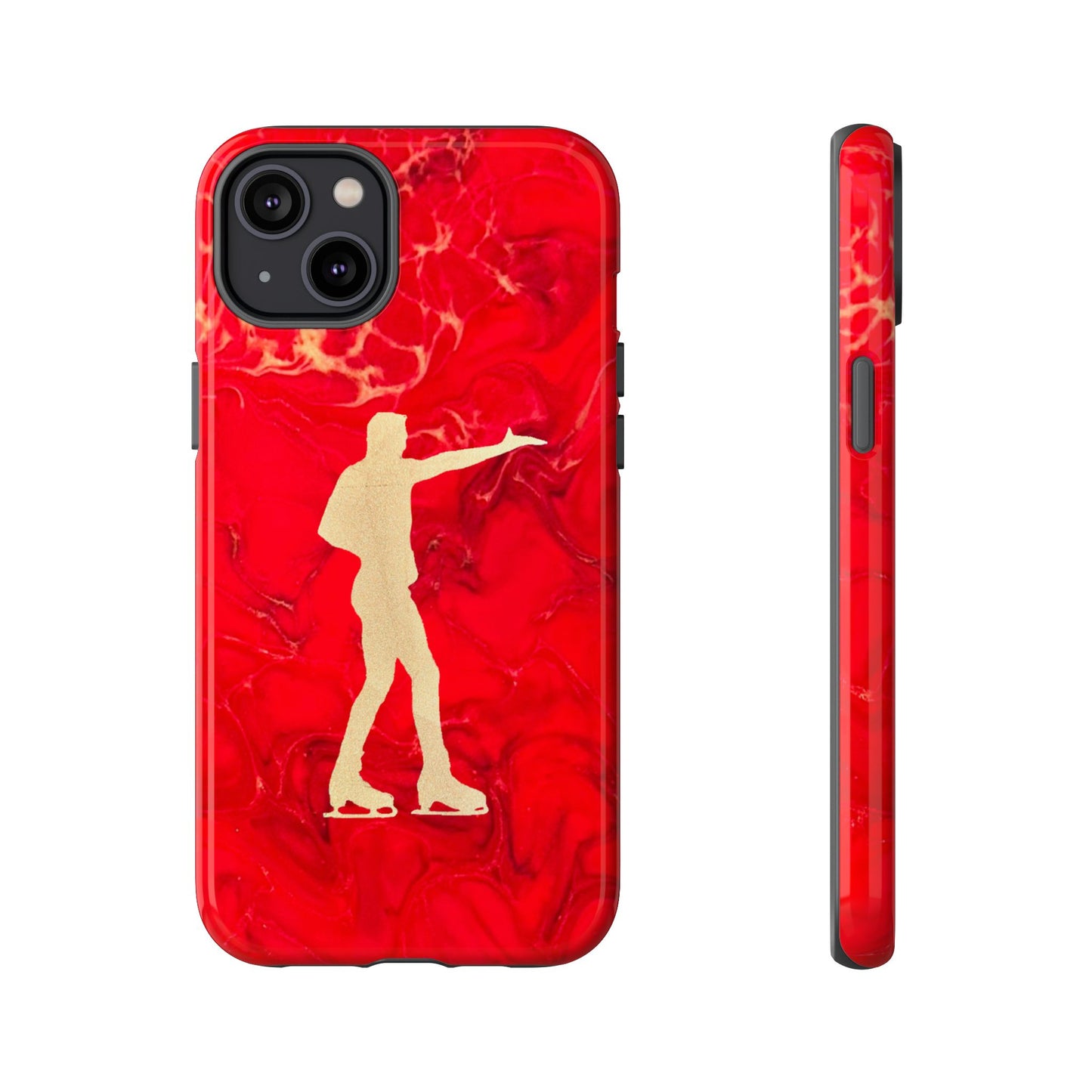 Figure skating phone cases